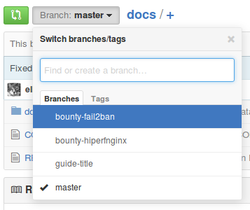 GitHub - Switch Branches GitHub - Switch Branches