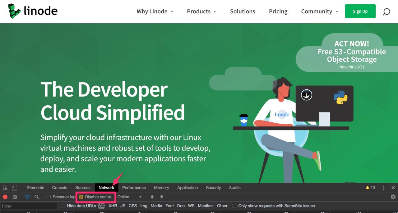 Chrome Developer Tools Disabled Cache Chrome Developer Tools Disabled Cache