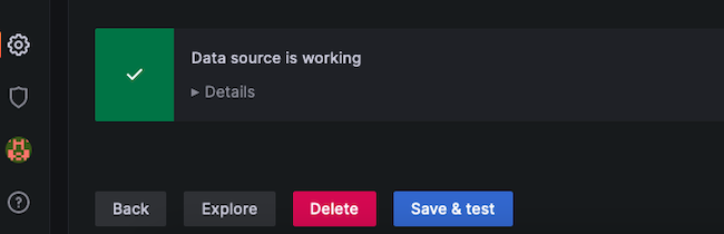 Confirmation Message about the Data Source Confirmation Message about the Data Source