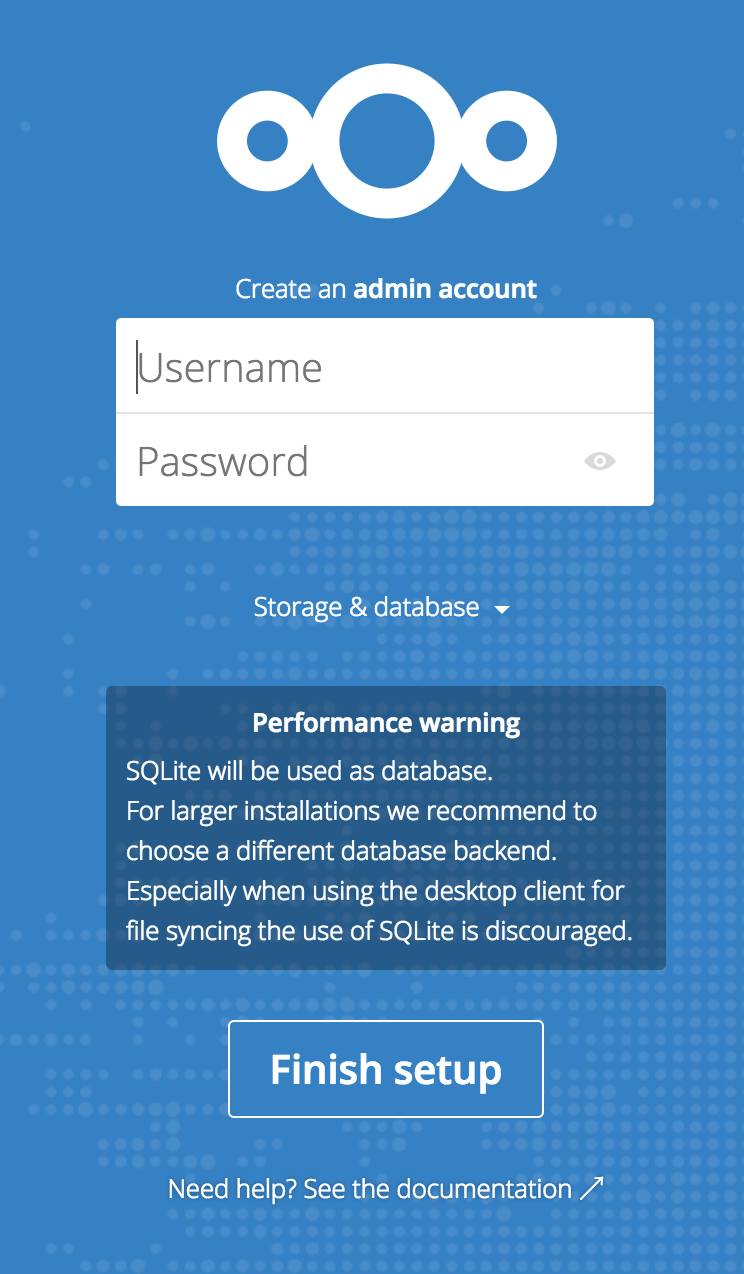 Admin account creation Admin account creation